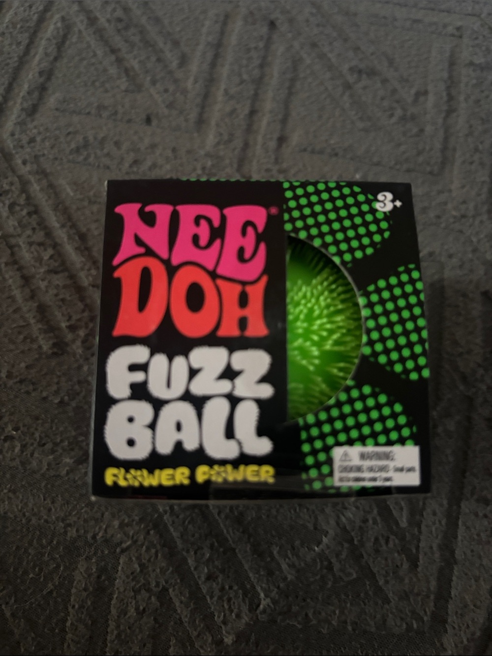 Green Fuzz Ball - Soft Sensory Toy